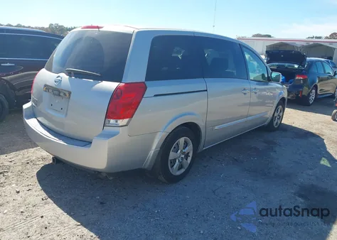2007 Nissan Quest 3.5 z USA, uszkodzony, nr VIN 5N1BV28U87N112289